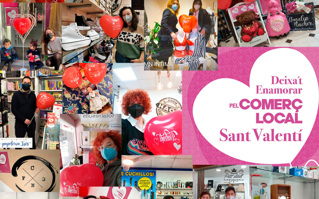 Cerca de 100 comercios de Cullera participan en la campaña de San Valentín